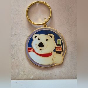 Coca-Cola Polar Bear Keychain